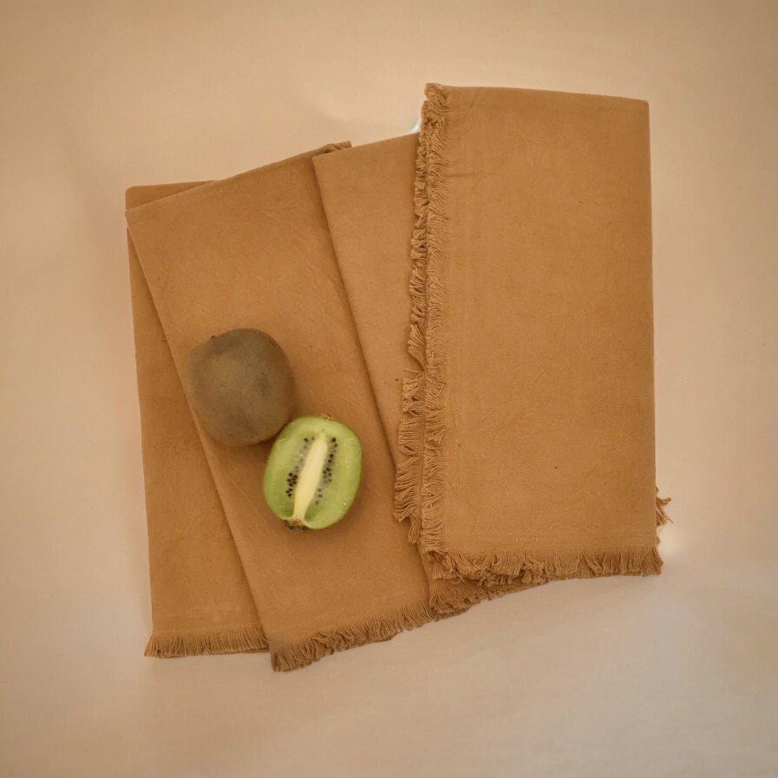 Zapote Cotton Napkins (Set of 4) by CECILIADENADIE studio MESO