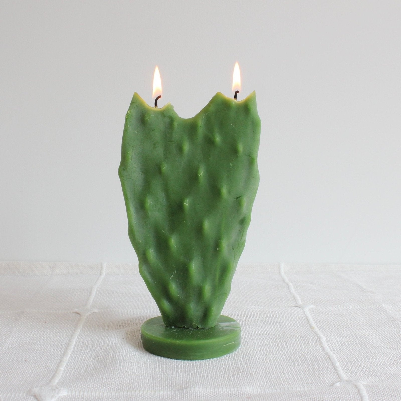 Happy Organics beeswax candles handcrafted by a three-generation California beekeeping family