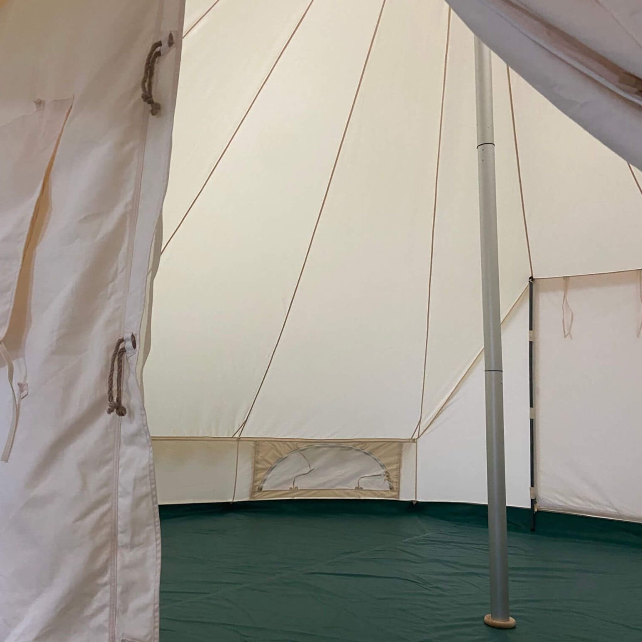 [13X19FT] Extra Large Heavy Duty Outdoor Four Seasons Glamping Canvas Bell Yurt Tent (SAK45688) SAKSBY WHOLESALE