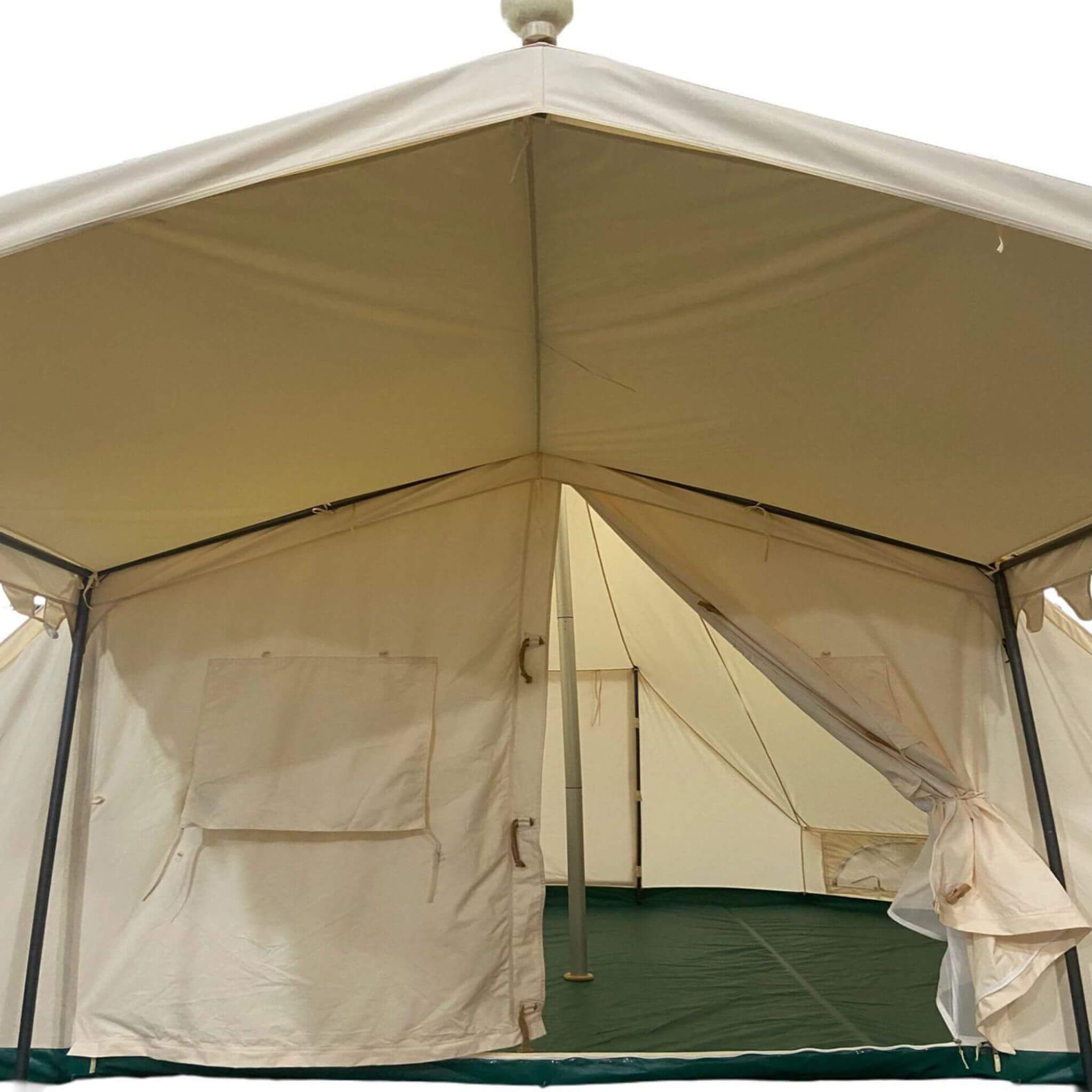 [13X19FT] Extra Large Heavy Duty Outdoor Four Seasons Glamping Canvas Bell Yurt Tent (SAK45688) SAKSBY WHOLESALE