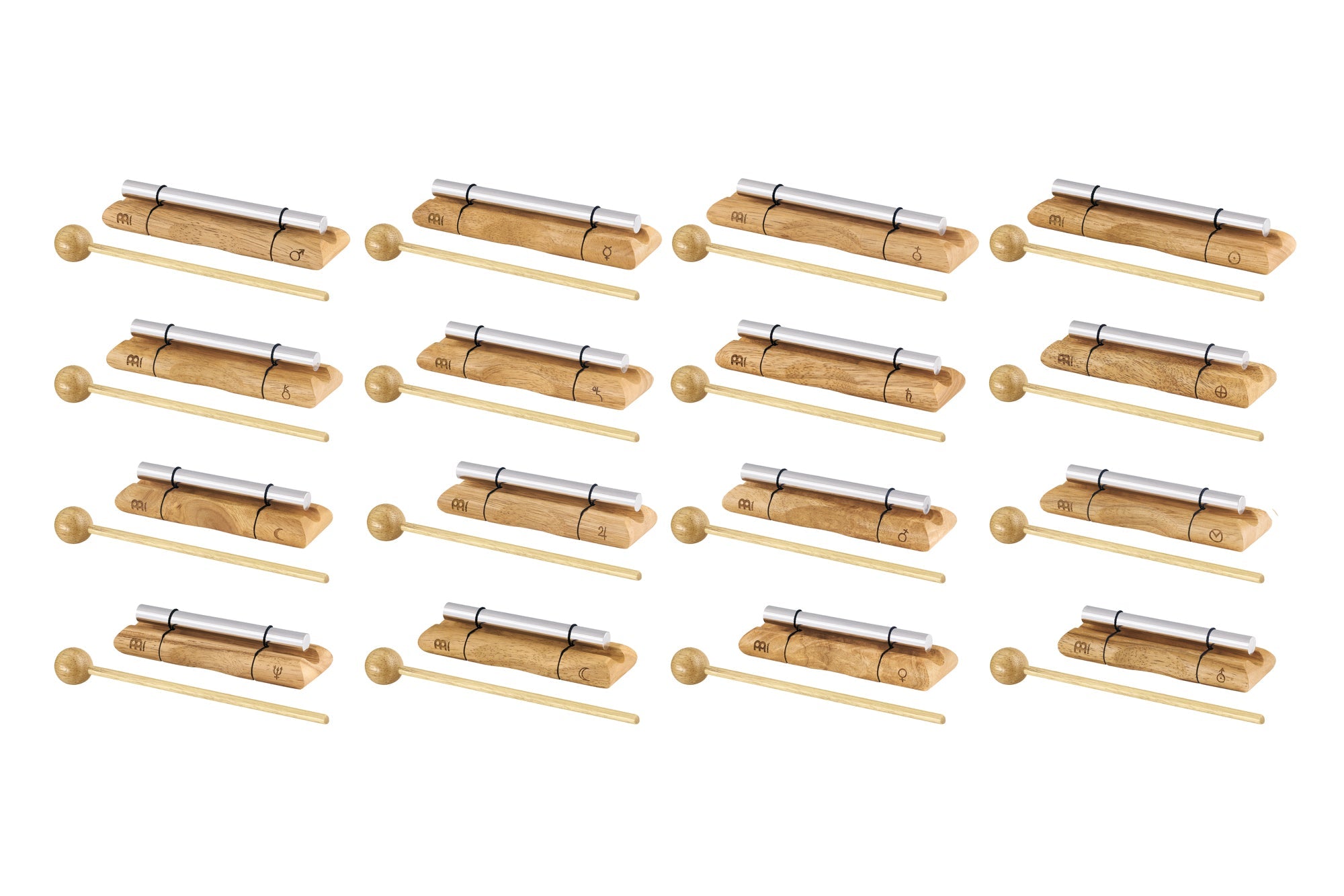 16 Energy Chimes Complete Planetary Set Sound Healing LAB