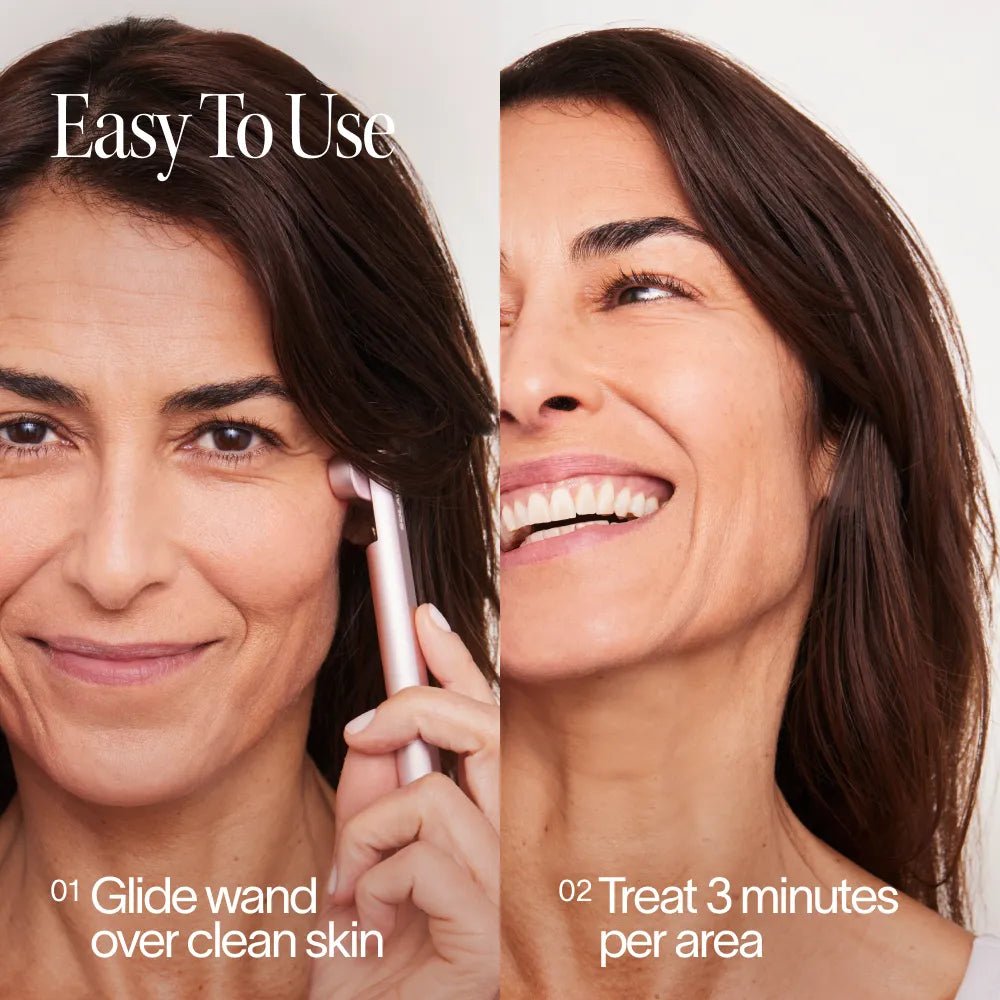 4 - in - 1 Red Light Therapy Wand & Activating Serum Kit Solawave