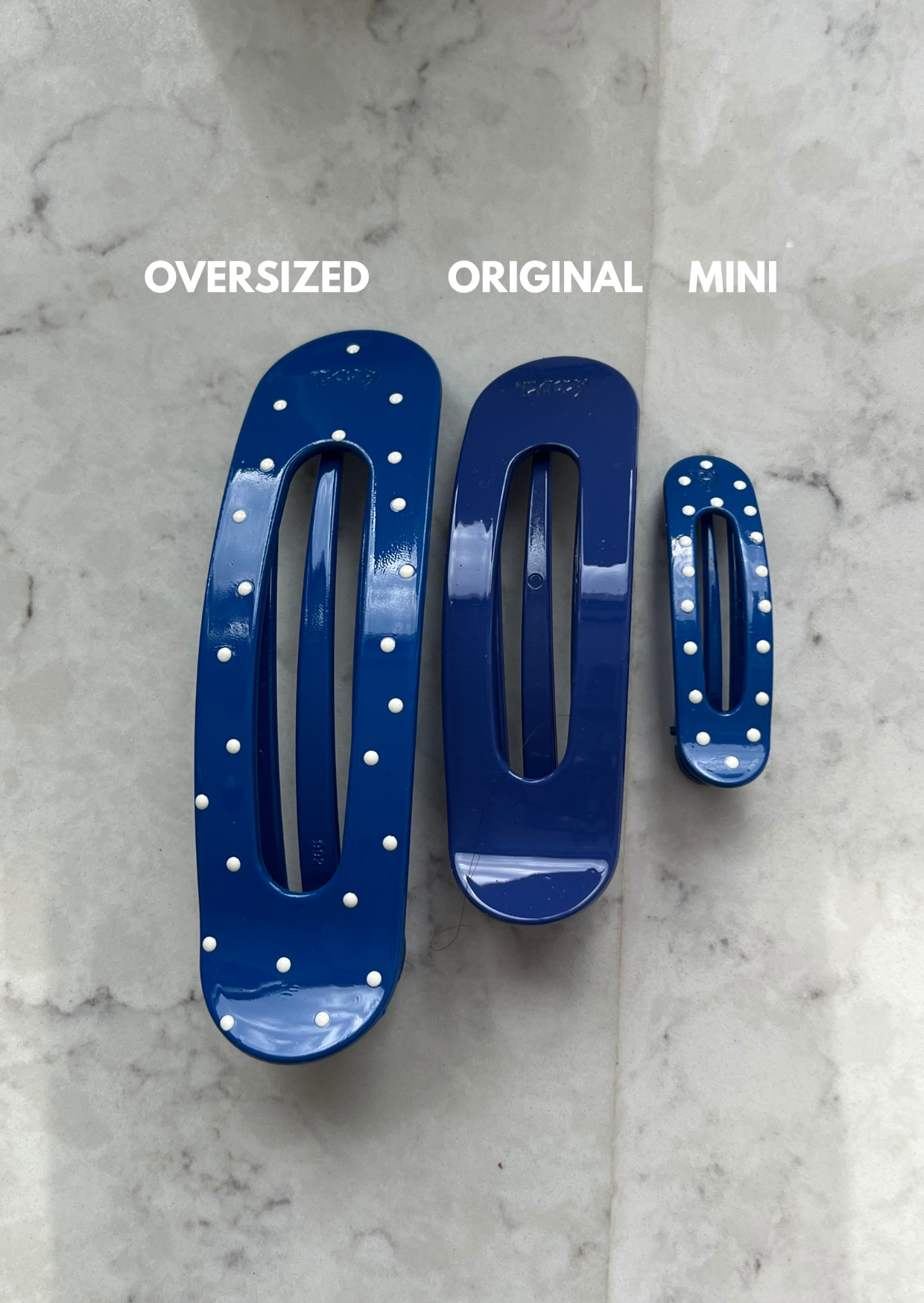 POLKA DOT OVERSIZED LAY DOWN CLAW