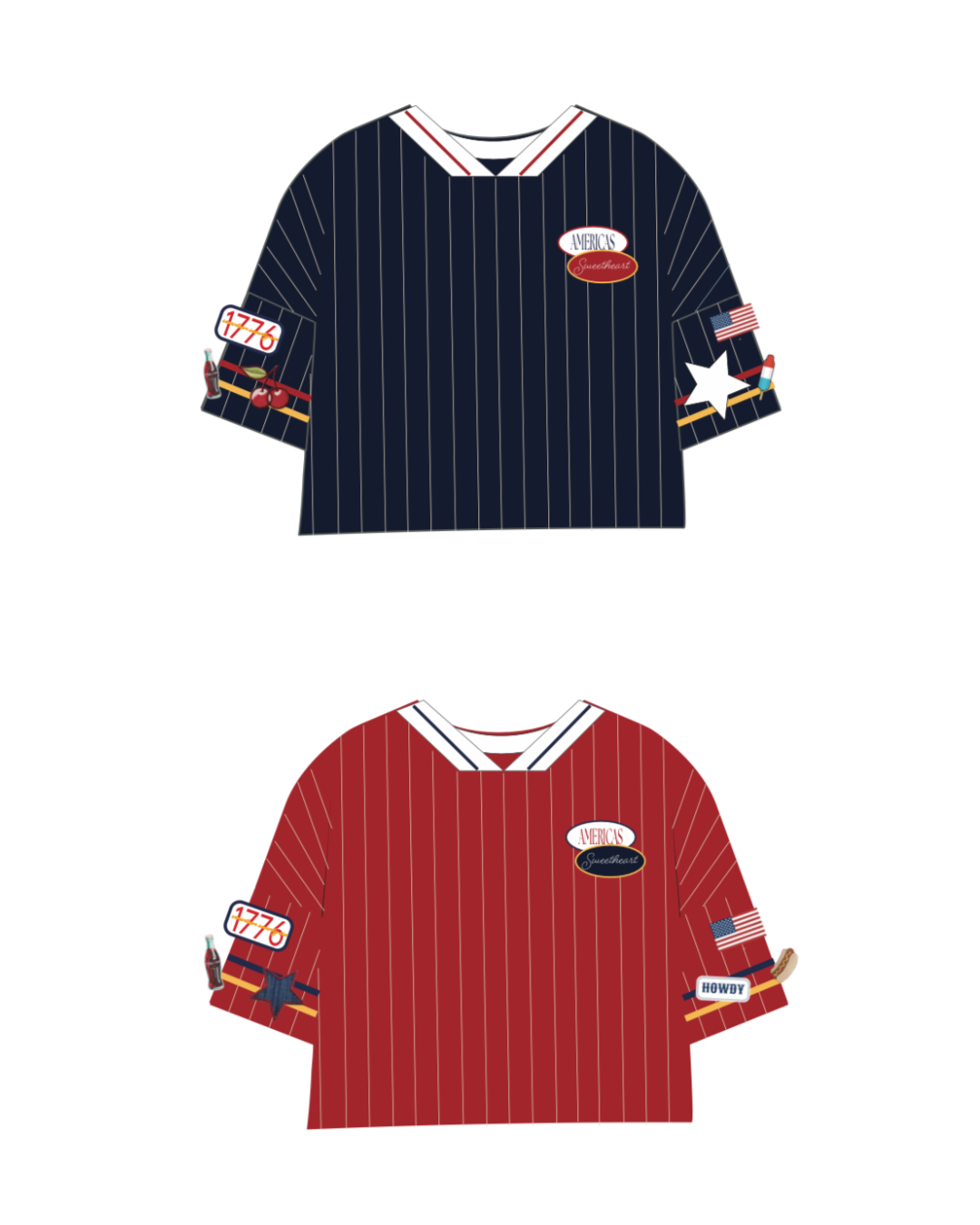 AMERICA'S SWEETHEART JERSEY (2 COLORS)