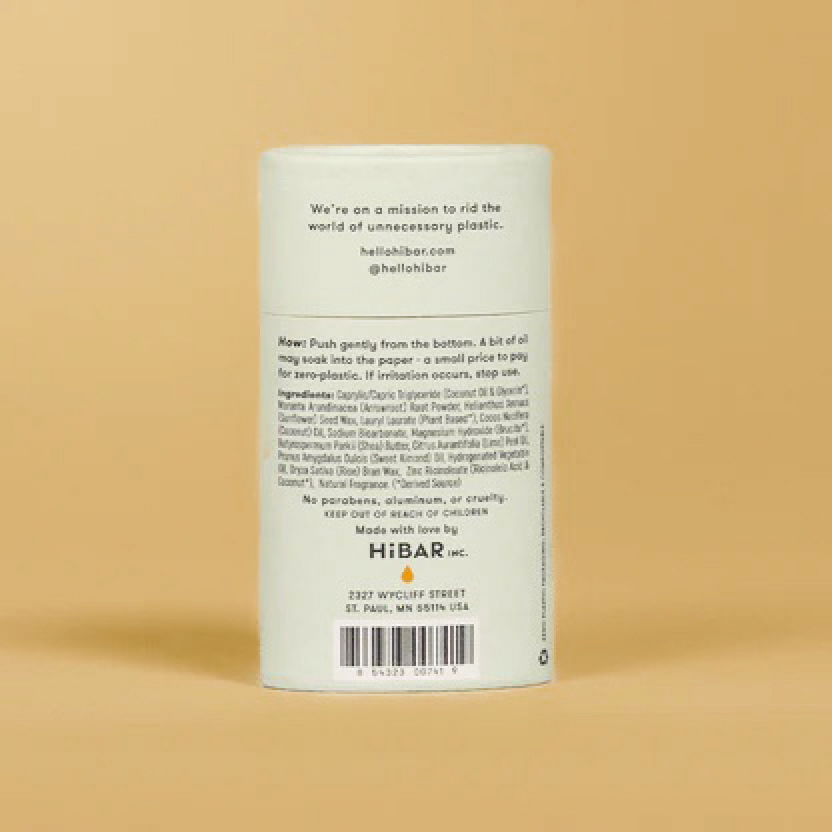 Plastic-Free Deodorant