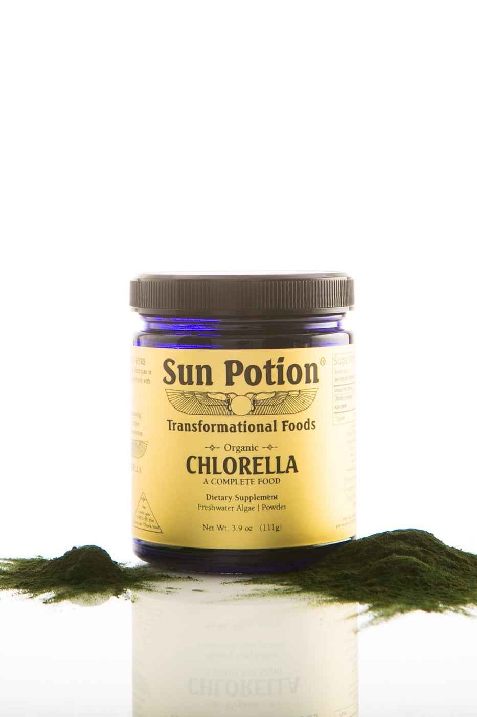 Chlorella Powder (Organic, Sound Processed) Sun Potion