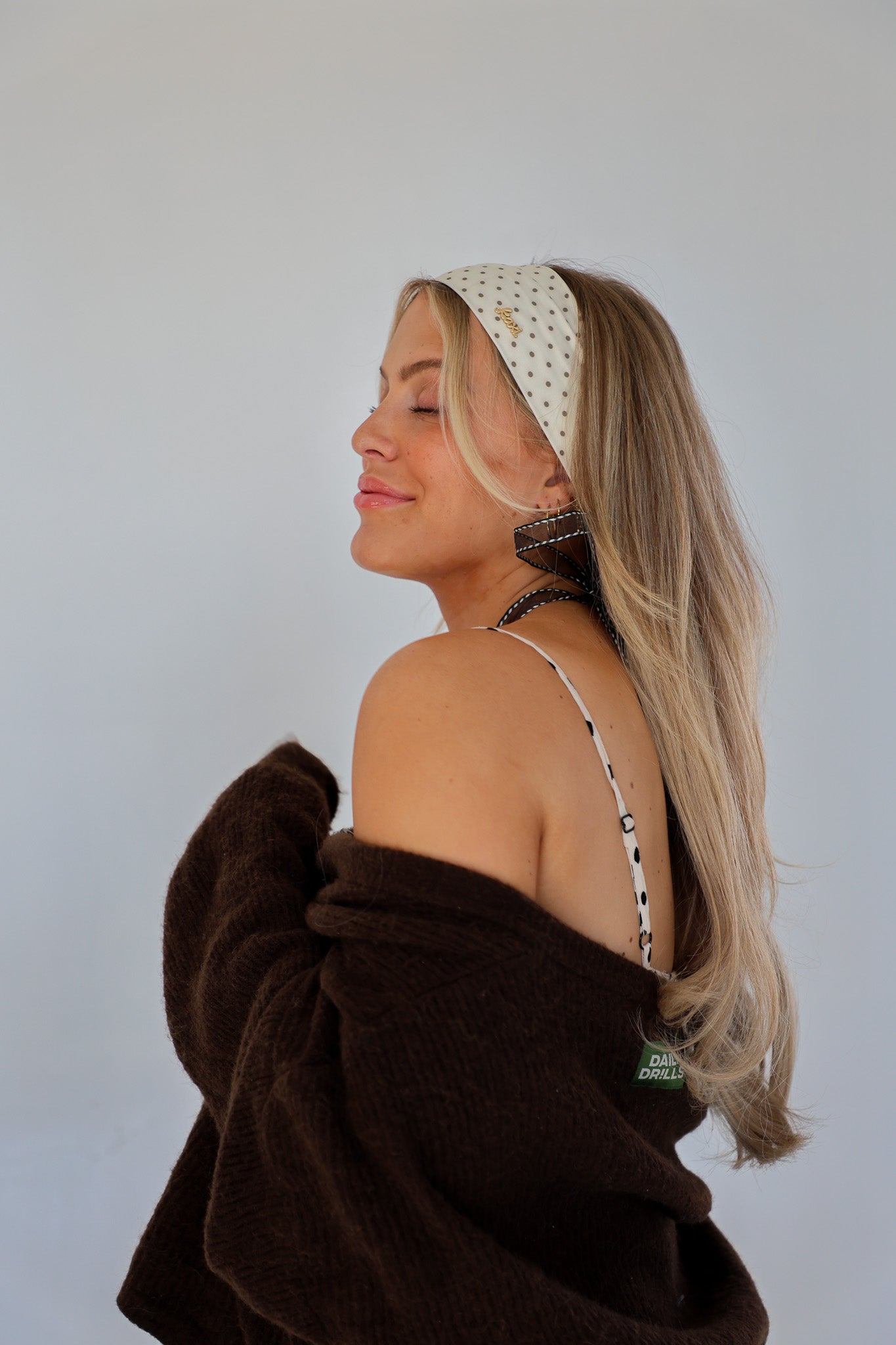 POLKA DOT SOFT HEADBAND