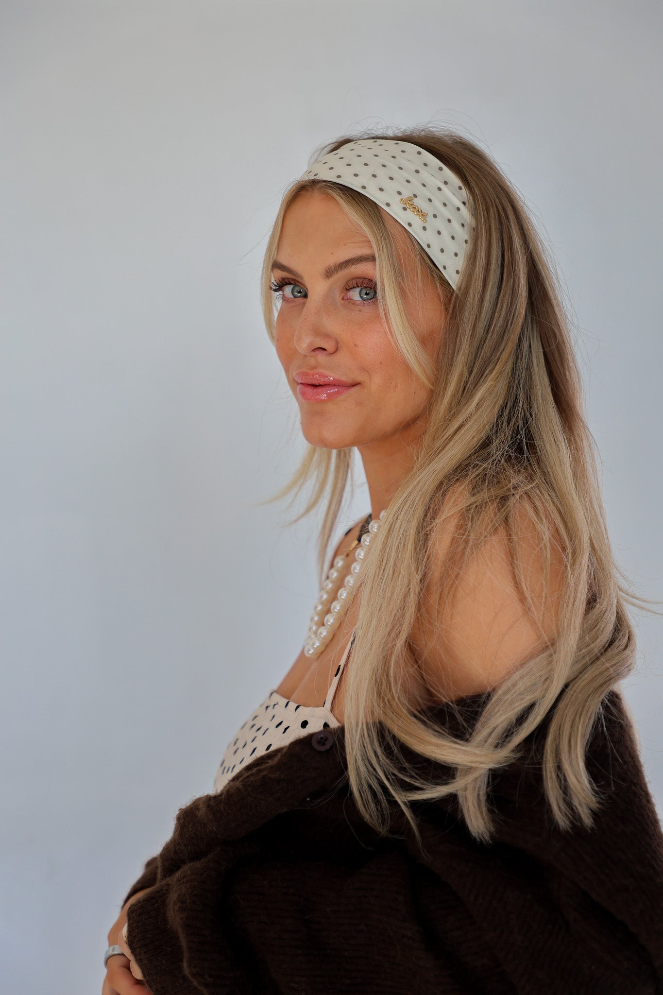 POLKA DOT SOFT HEADBAND