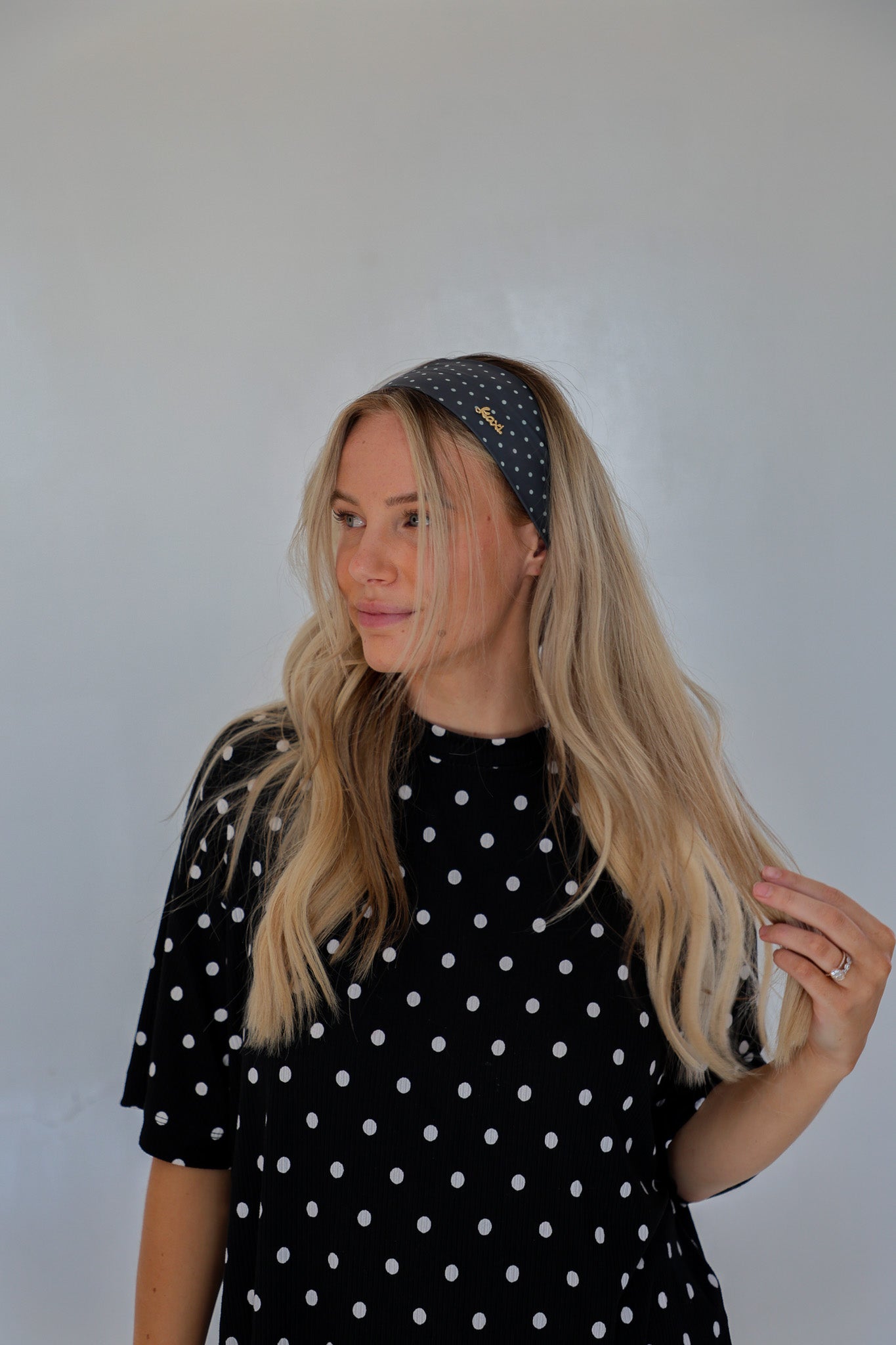 POLKA DOT SOFT HEADBAND