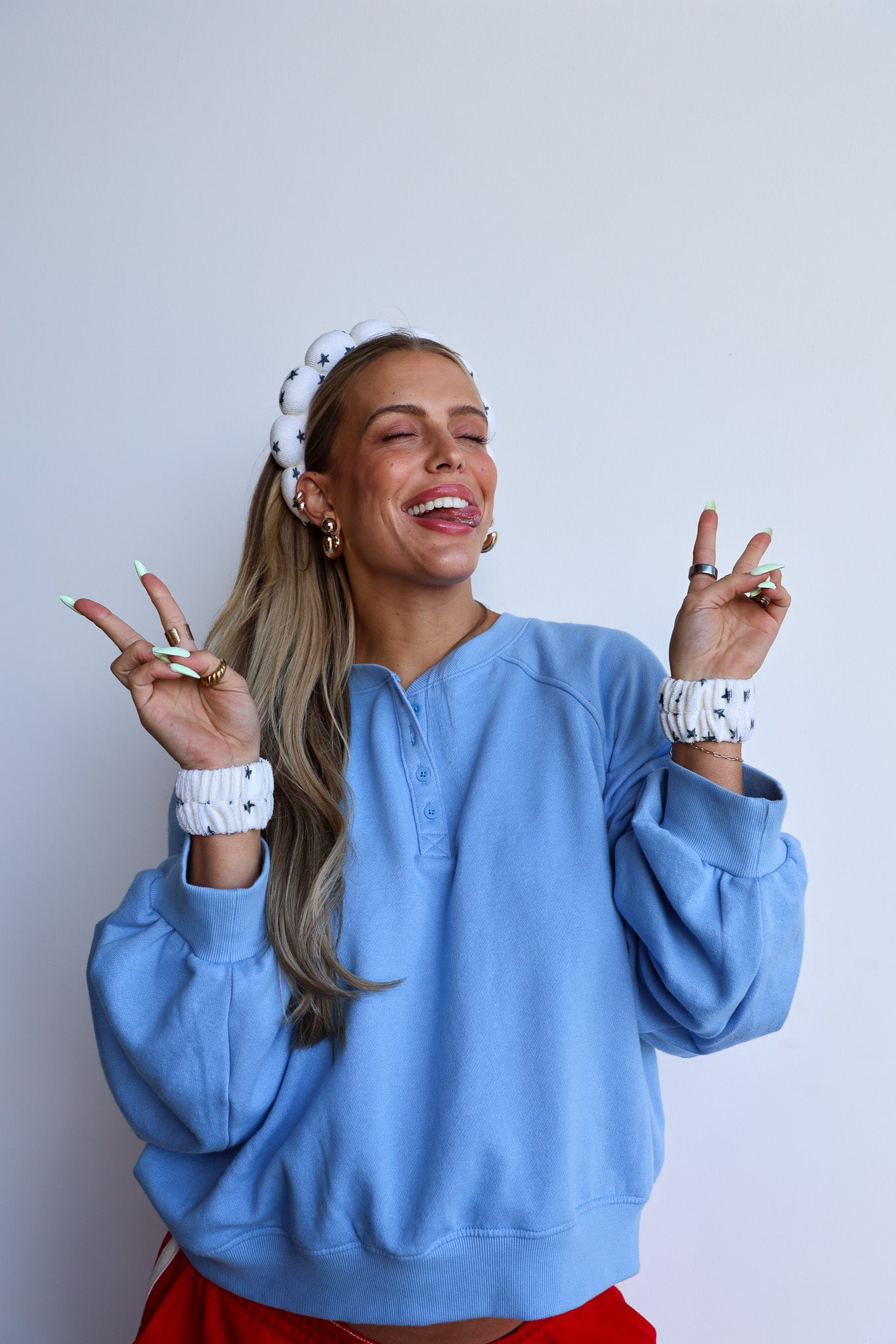 GRWM HEADBANDS (comes w/ wristies OR a midi claw)