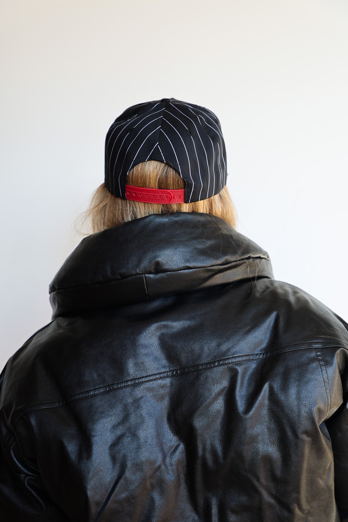 KAXI CO. PIN STRIPED TRUCKER HAT