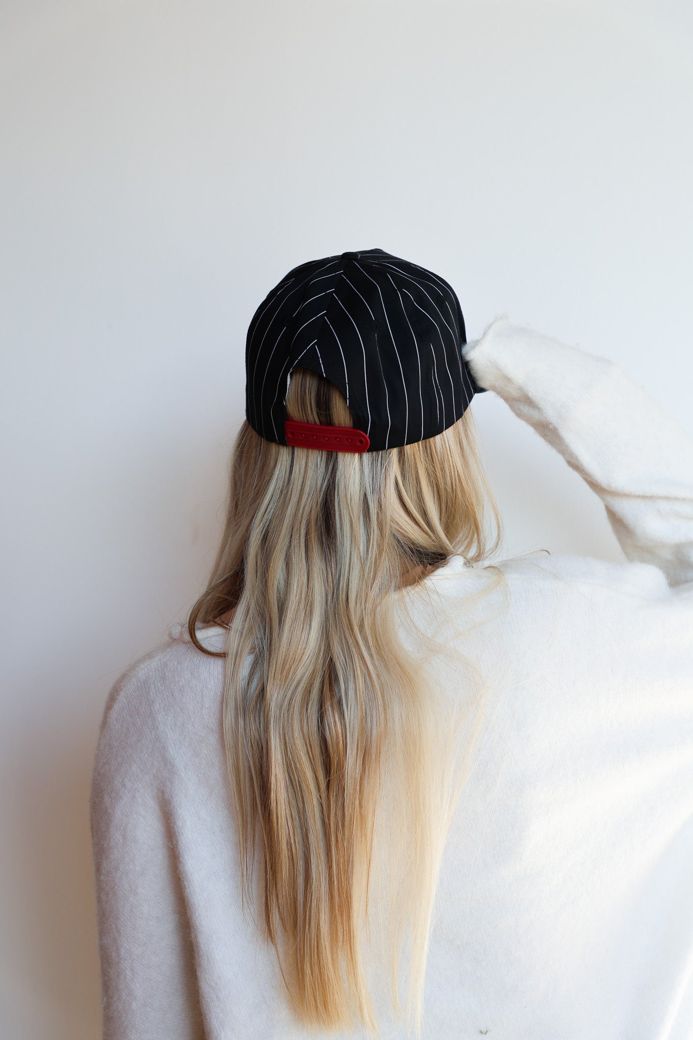 KAXI CO. PIN STRIPED TRUCKER HAT