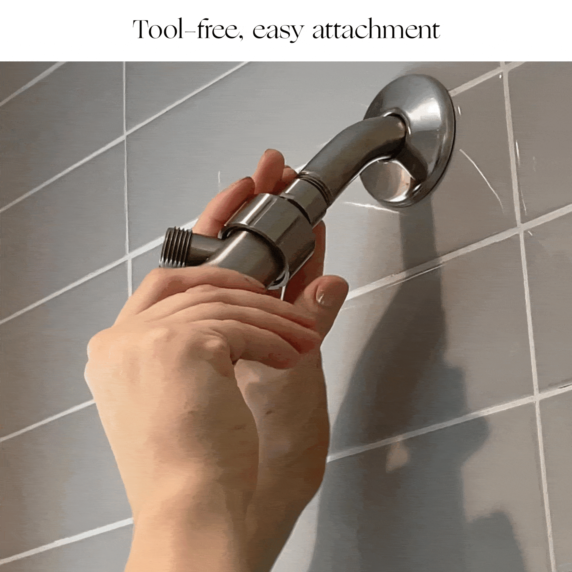 Handheld Filtered Showerhead Canopy