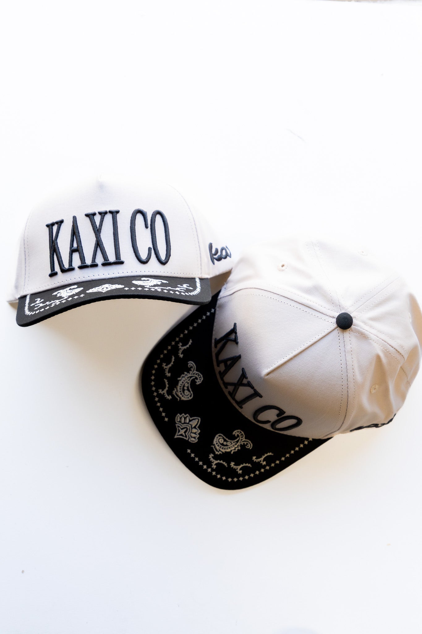 KAXI CO. PAISLEY TRUCKER HAT