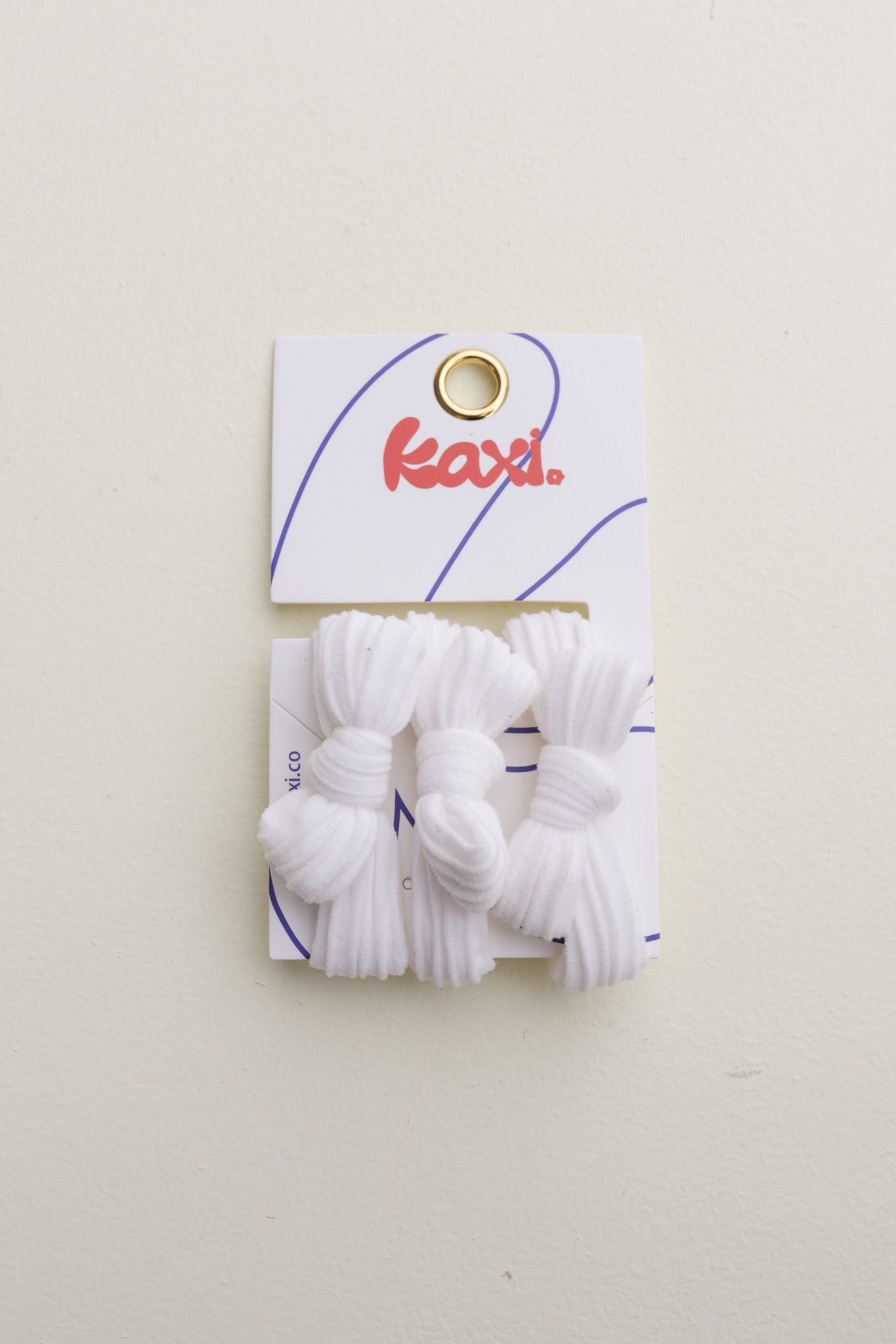 BOW SLICK BACK PONYTAILS (PACK OF 3)