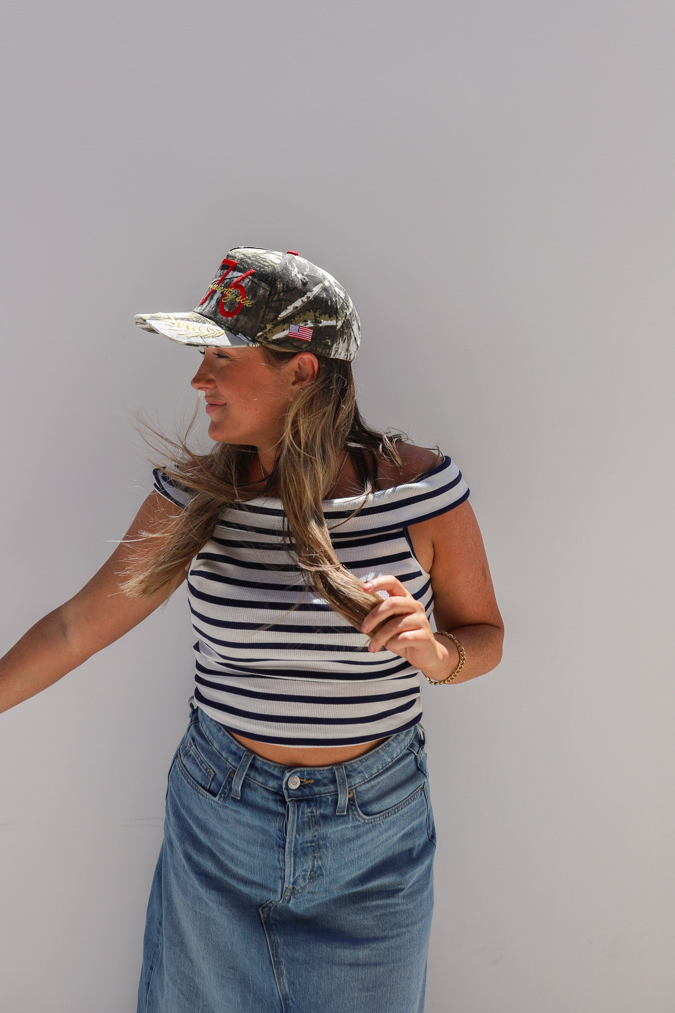 1776 CAMO TRUCKER HAT