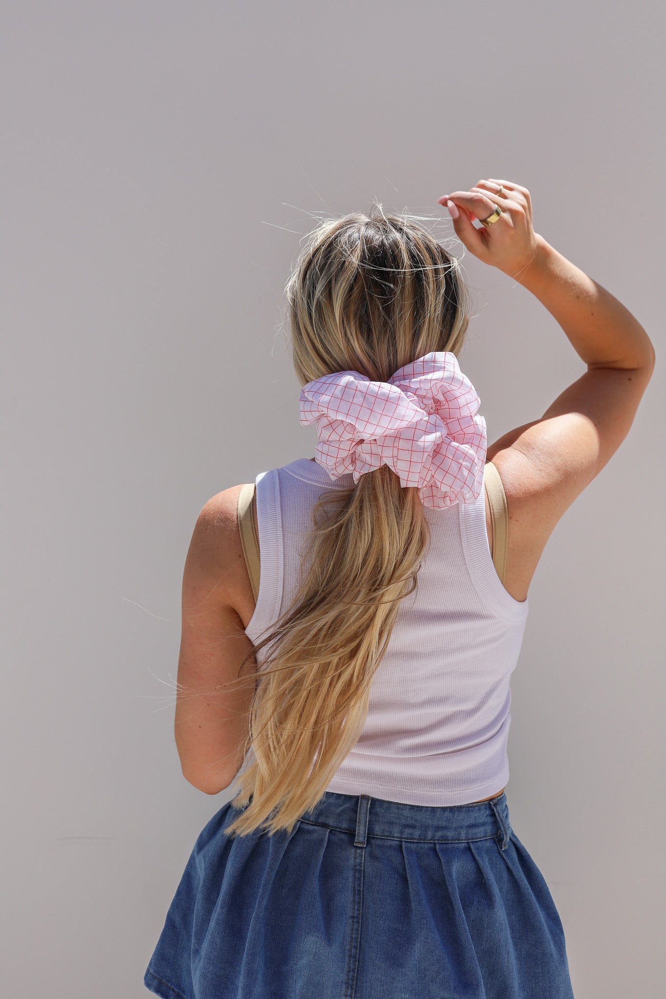 AMERICA'S SWEETHEART JUMBO SCRUNCHIE