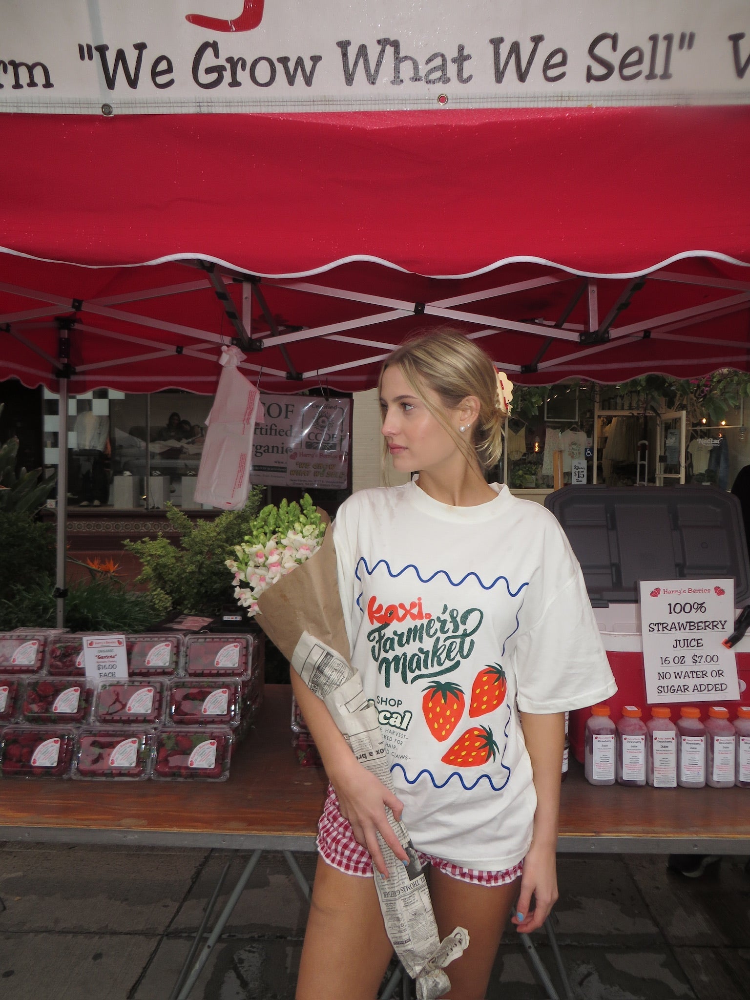 KAXI FARMERS MARKET T SHIRT