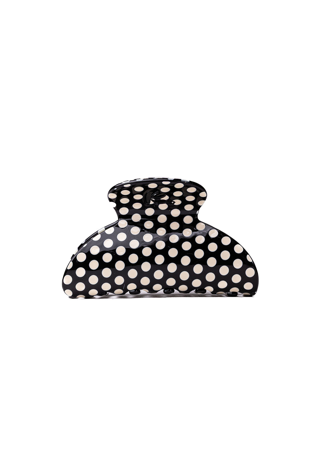 BLACK & WHITE POLKA DOT CLAW