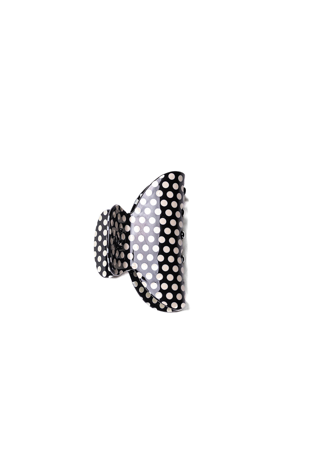 BLACK & WHITE POLKA DOT CLAW