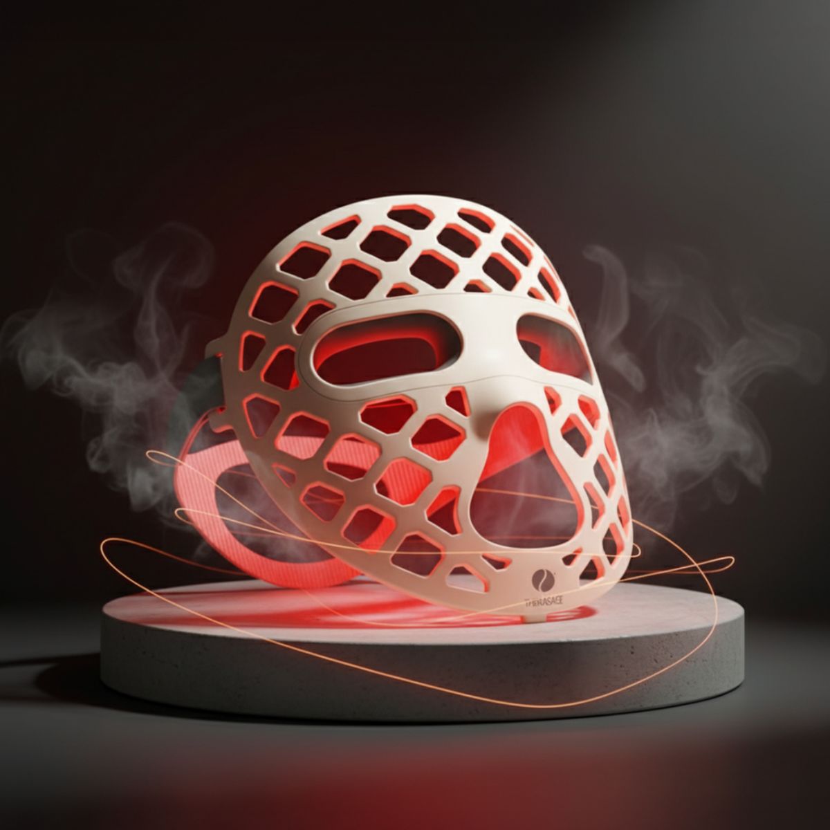 TheraGlow Mask2Go+™ LED Light Therapy Face Mask