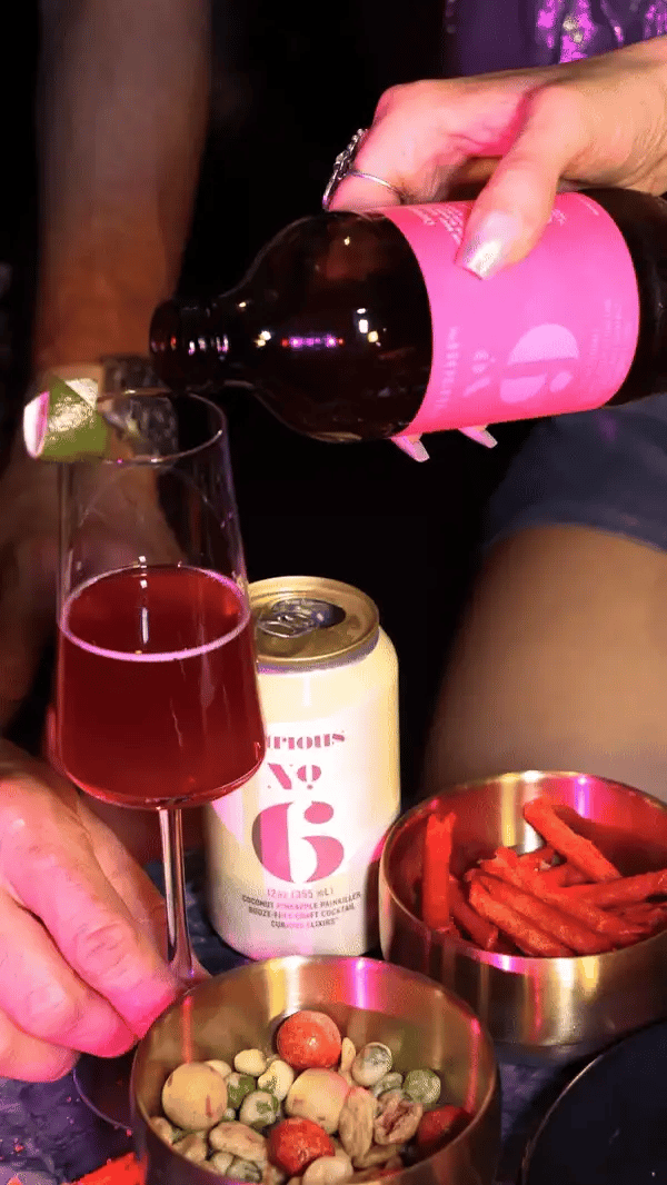 Curious No. 9 Booze-Free Cocktails