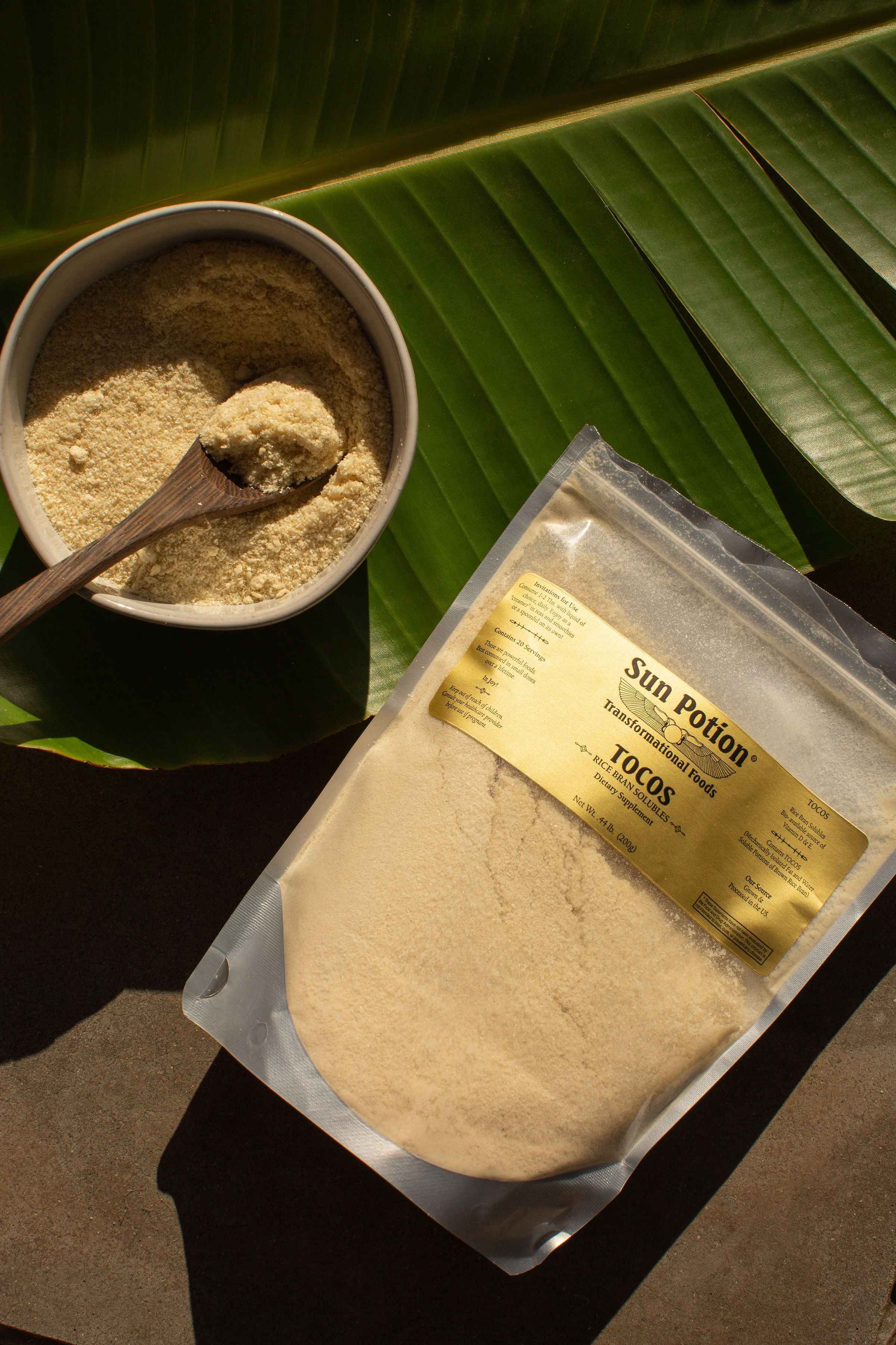 TOCOS (Rice Bran Solubles) Sun Potion