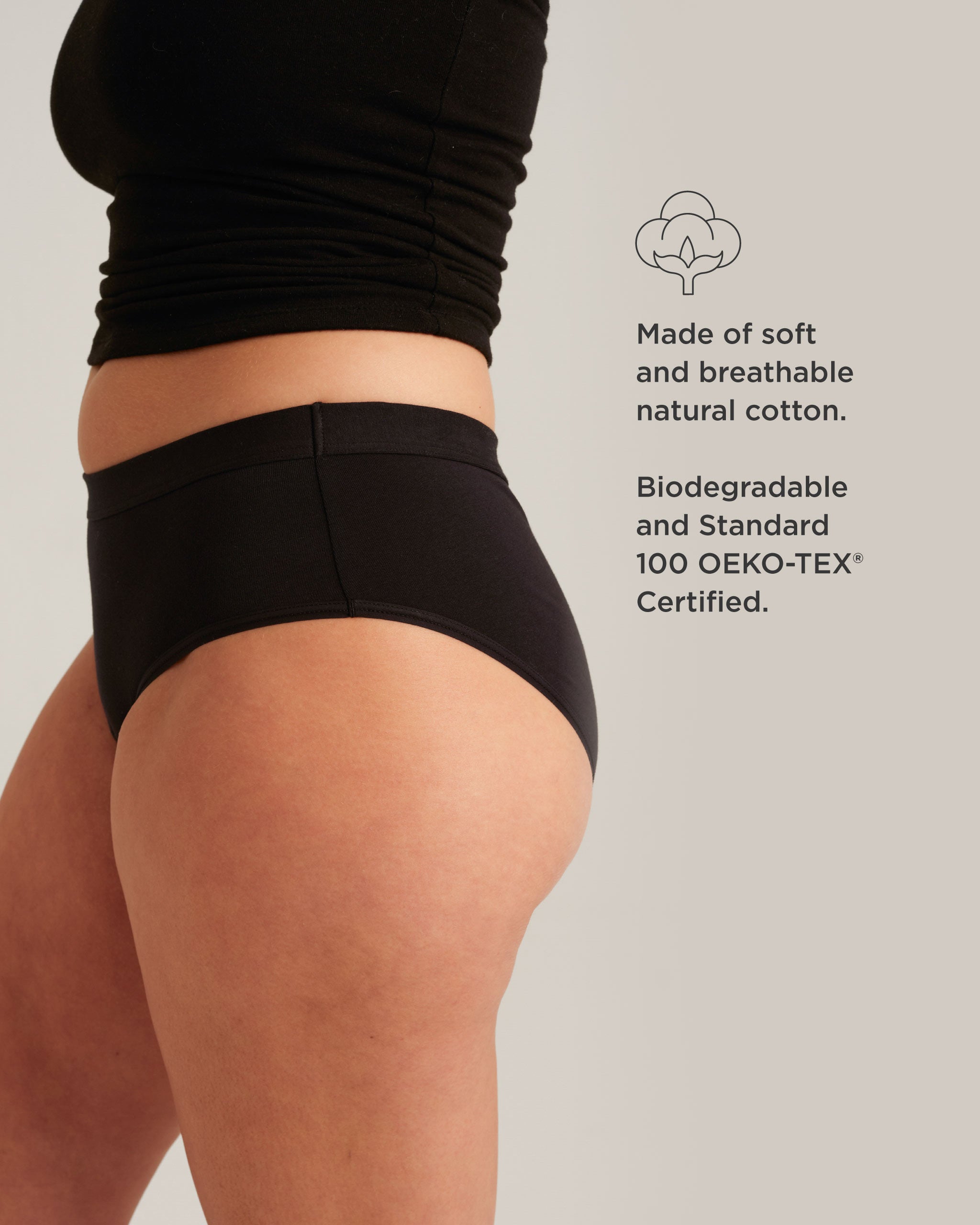 Leakproof Cotton Brief Saalt