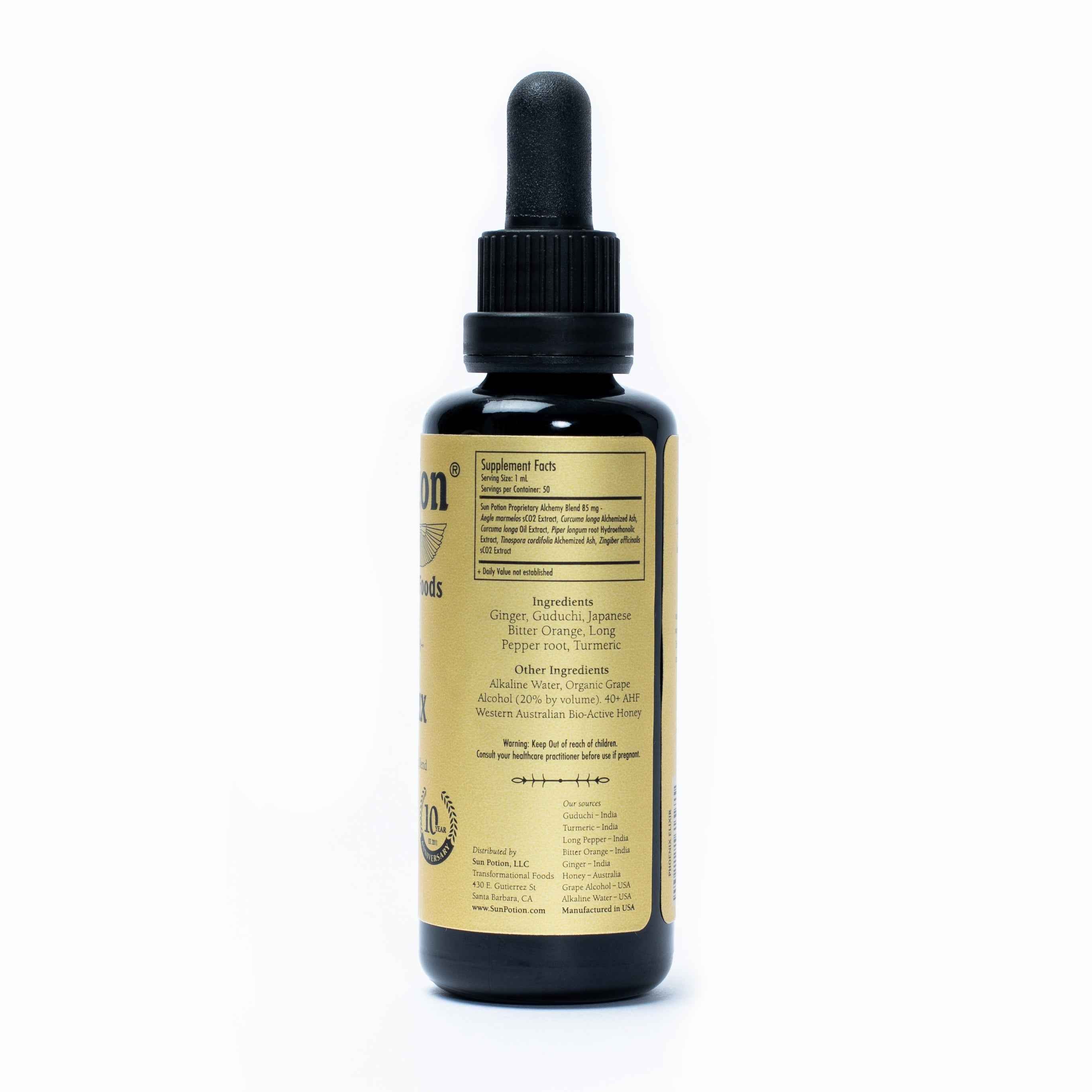 The Phoenix Transcendent Elixir Sun Potion