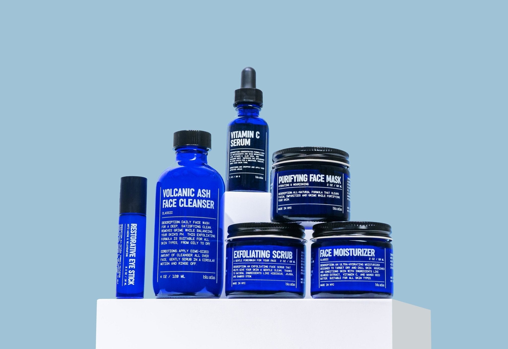 Advanced Skincare Set Blu Atlas