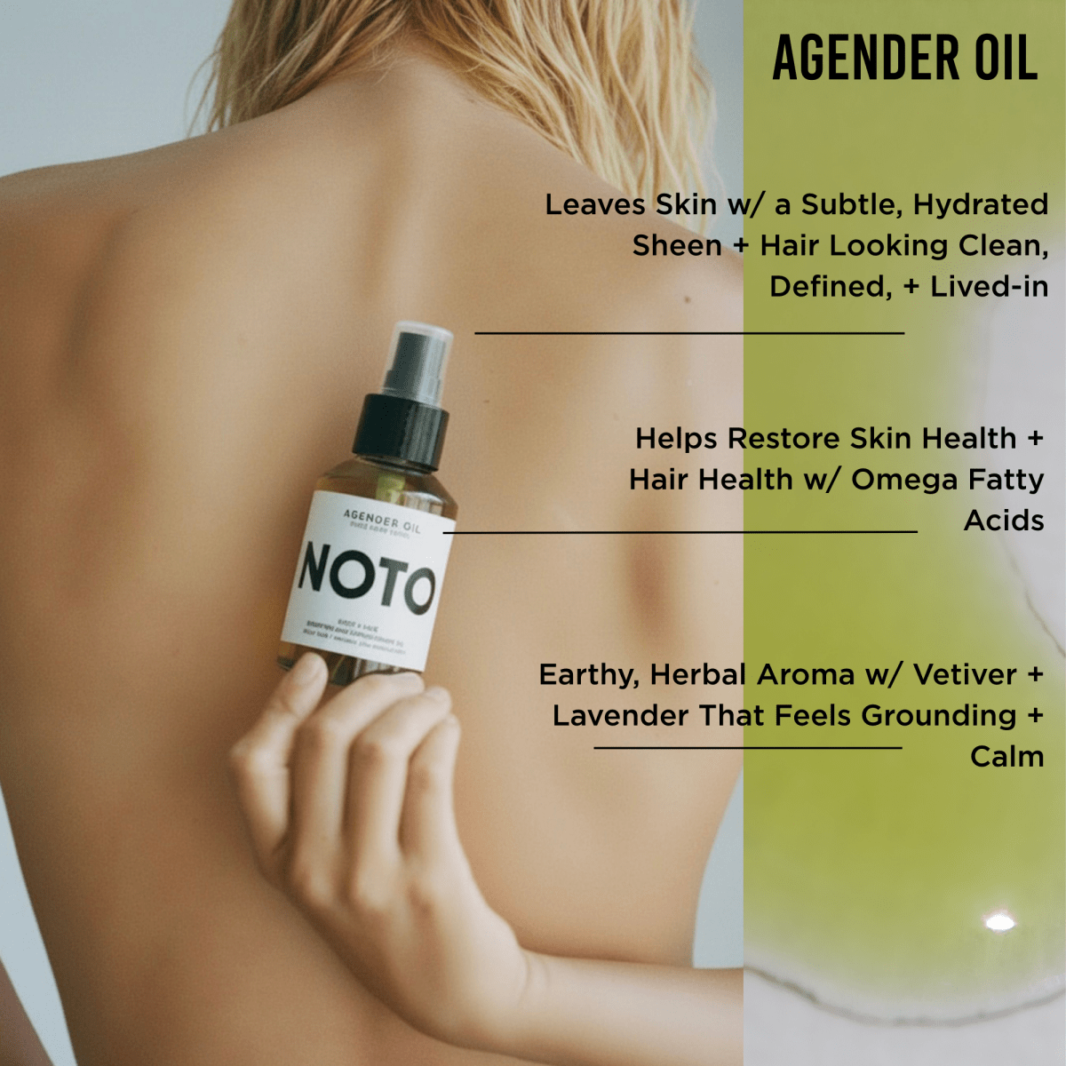 AGENDER OIL // ANYWHERE HAIR + BODY NOTO Botanics