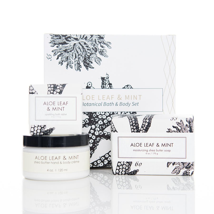 Aloe Leaf & Mint - Complete Fragrance Gift Set Formulary 55