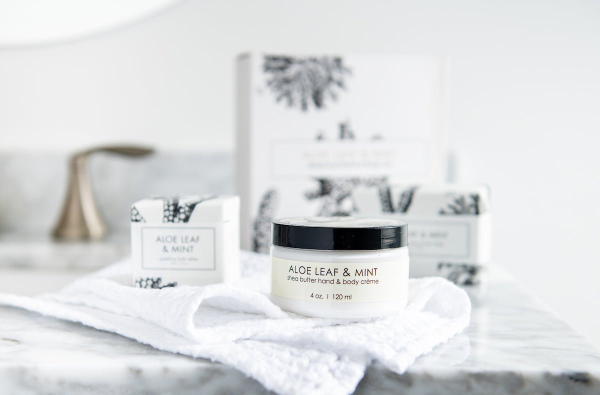 Aloe Leaf & Mint - Complete Fragrance Gift Set Formulary 55