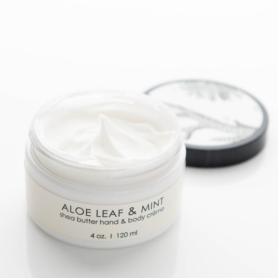 Aloe Leaf & Mint - Shea Butter Hand & Body Creme Formulary 55