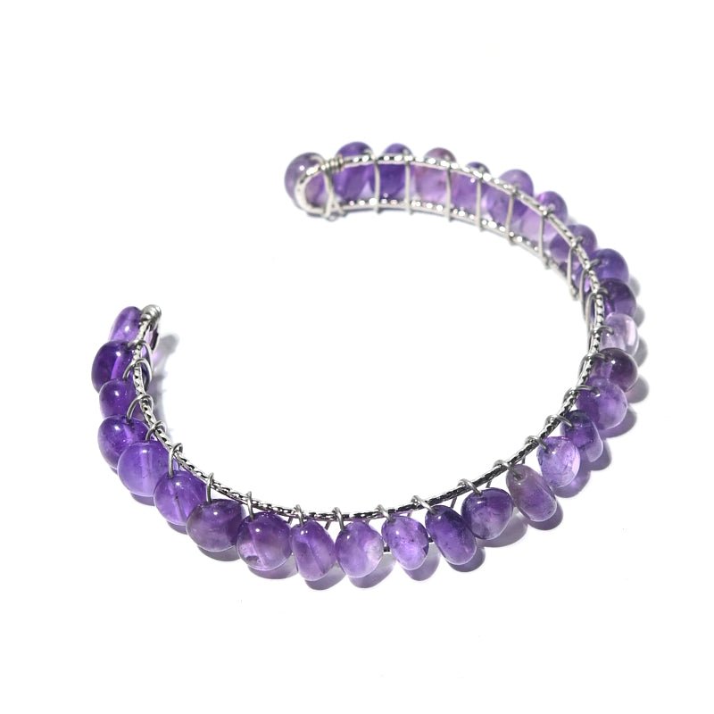 Amethyst Bangle CRYSTALS.COM