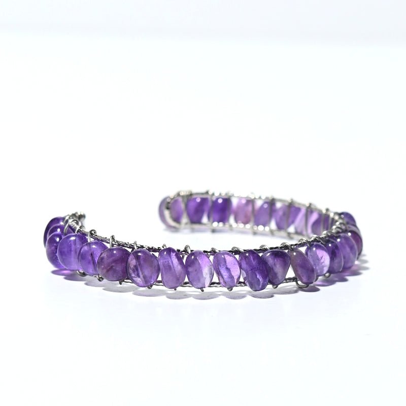 Amethyst Bangle CRYSTALS.COM
