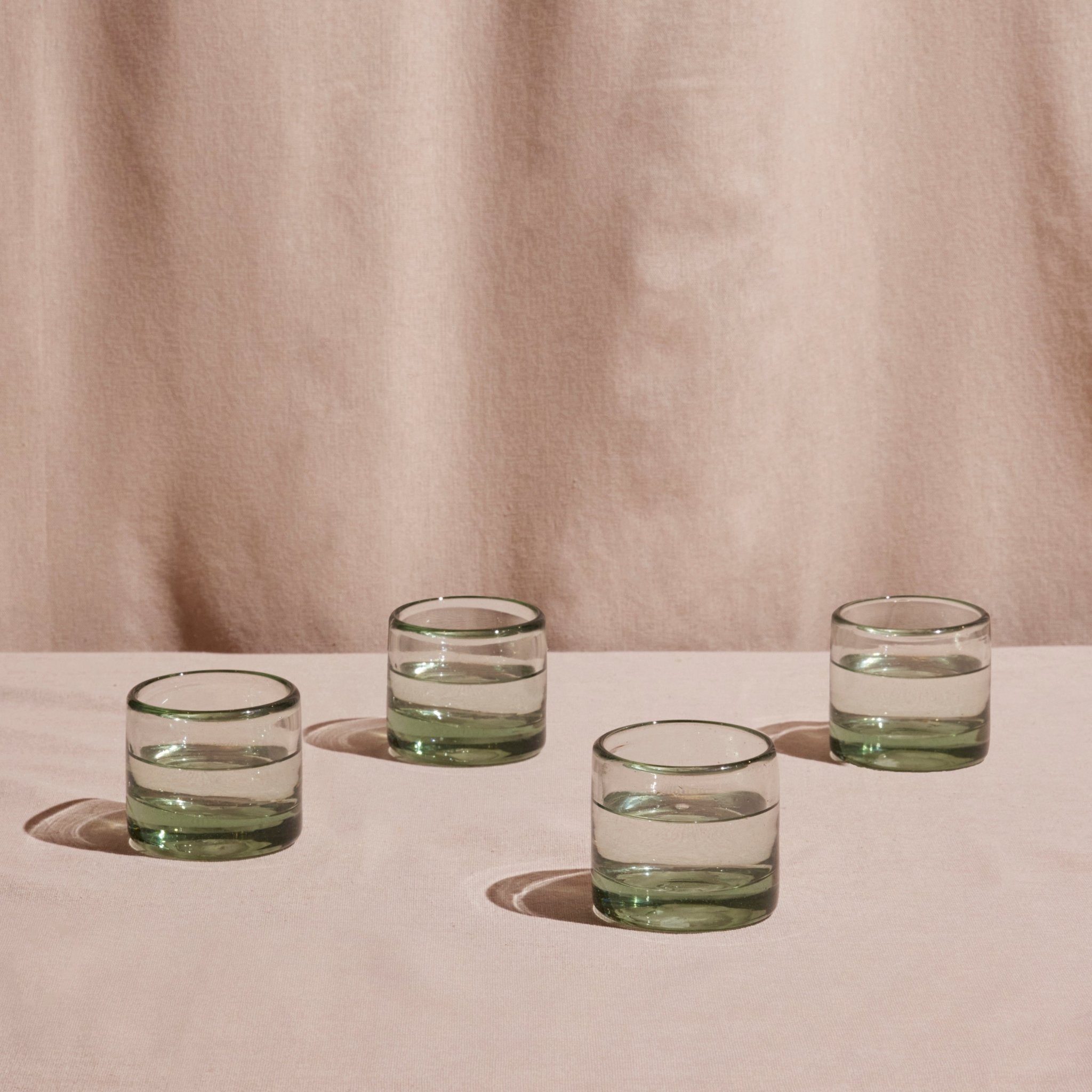 Ana Clear Short Glass (Set of 4) by MESO MESO
