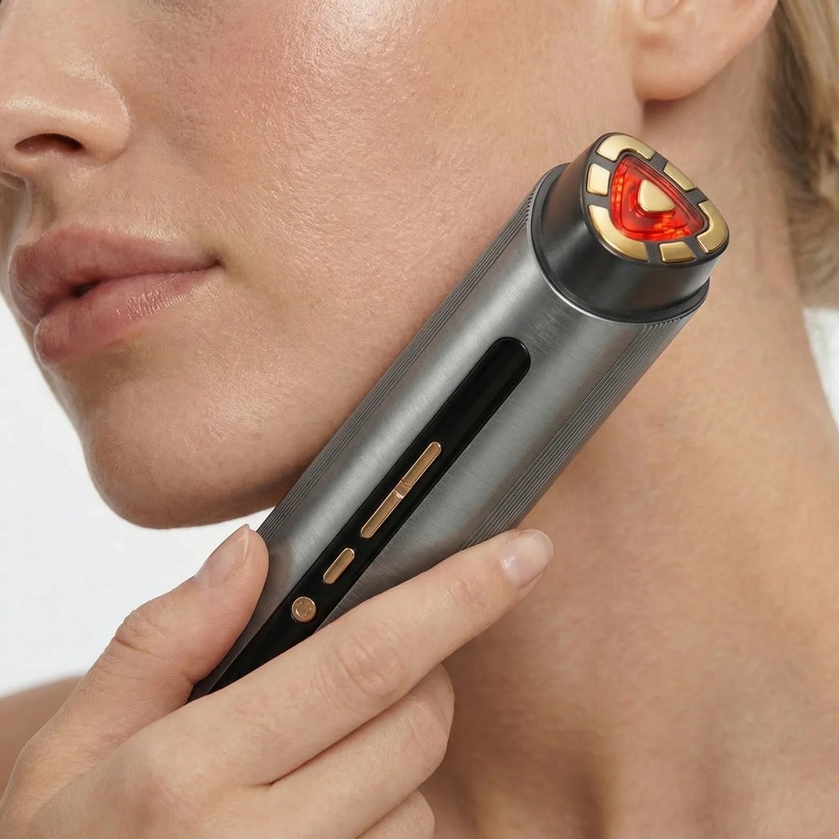Anti Aging Facial Device with Red Light Therapy & Radio Frequency Technology Nicebeam