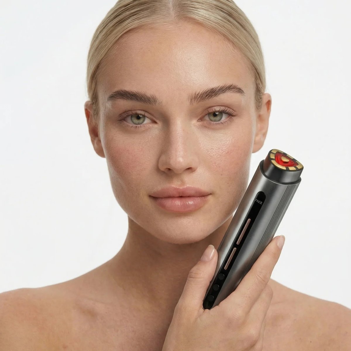 Anti Aging Facial Device with Red Light Therapy & Radio Frequency Technology Nicebeam