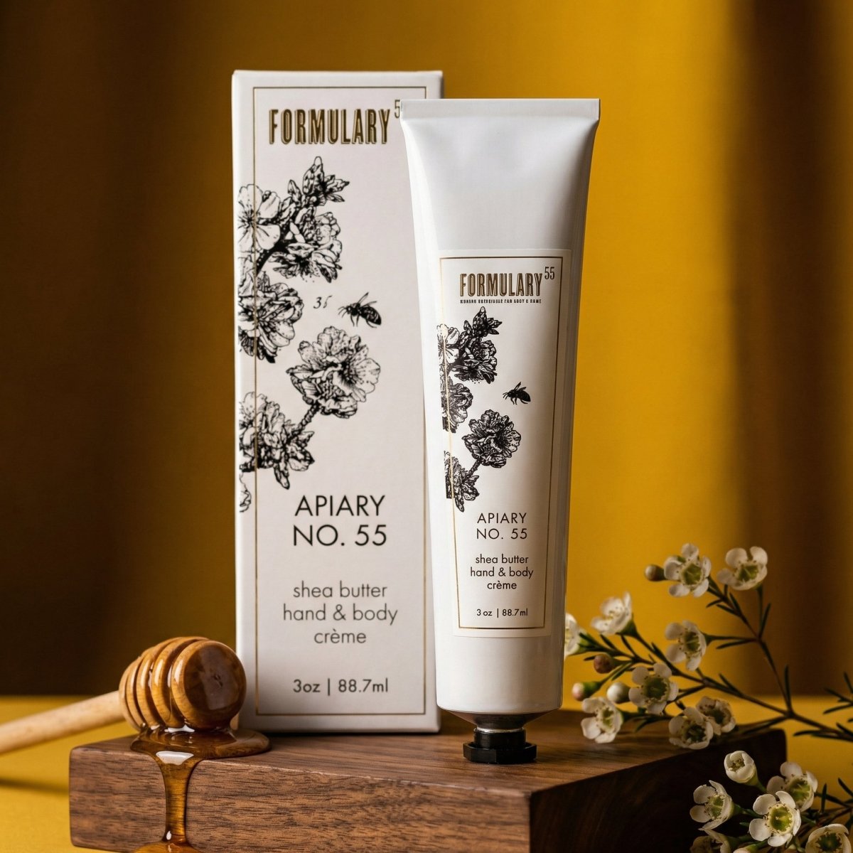 Apiary No 55 - On-the-Go Shea Butter Hand and Body Creme Tube Formulary 55