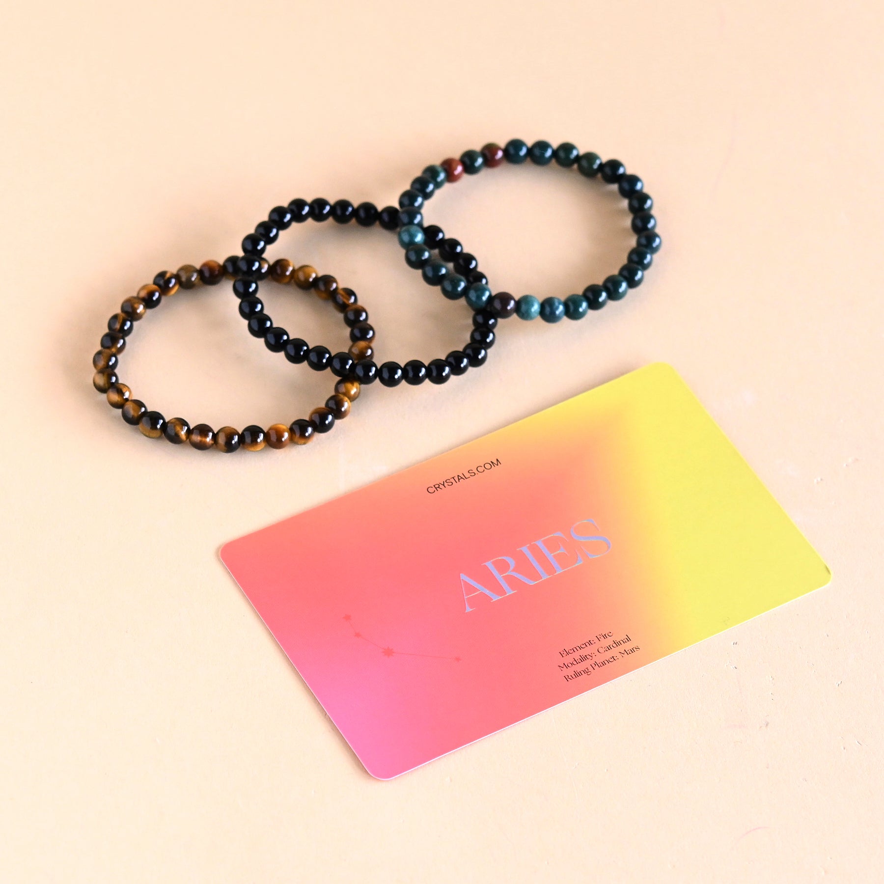 Aries Bracelet Trio CRYSTALS.COM