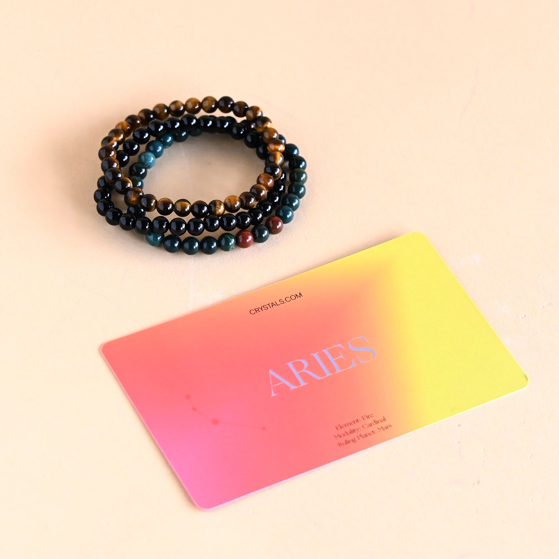 Aries Bracelet Trio CRYSTALS.COM