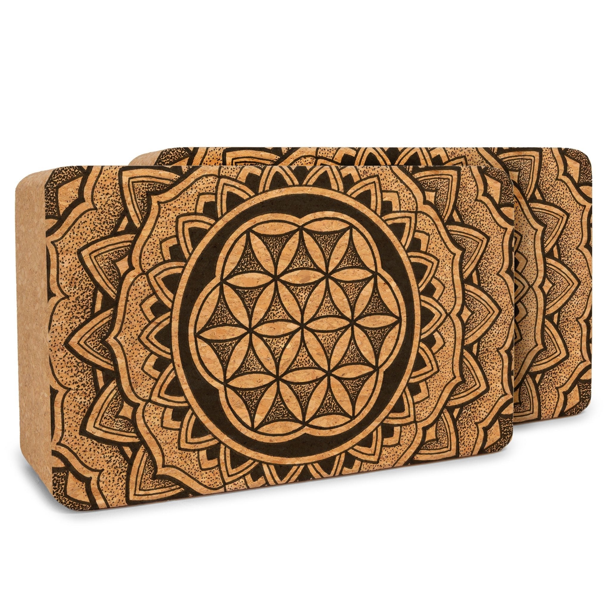 Artist Cork Yoga Block Set Yoloha Yoga