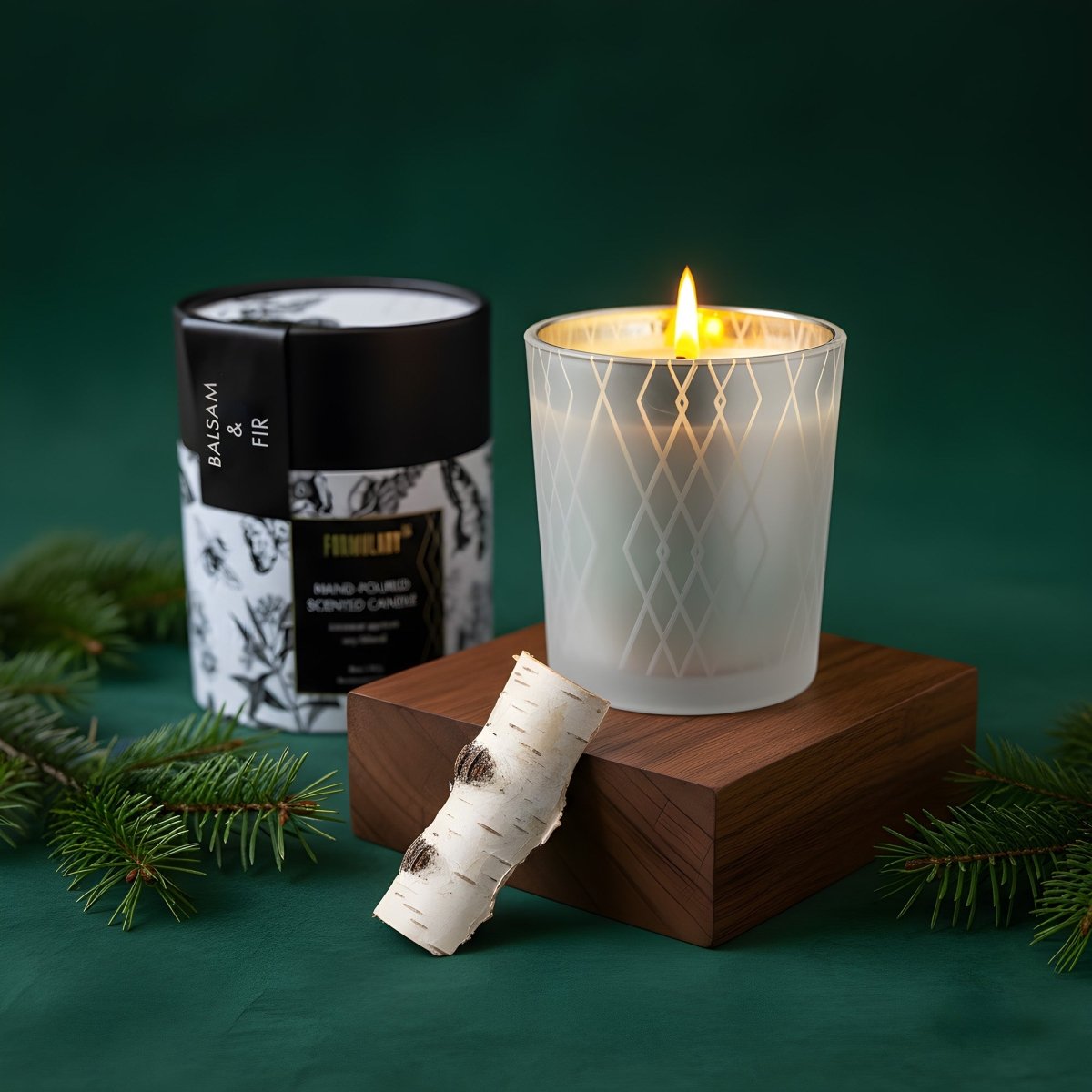 Balsam & Fir Glow Candle Formulary 55