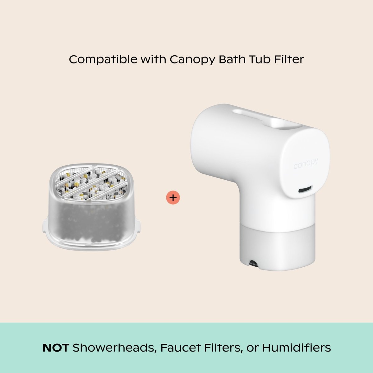 Bath Tub Filter Cartridge Canopy