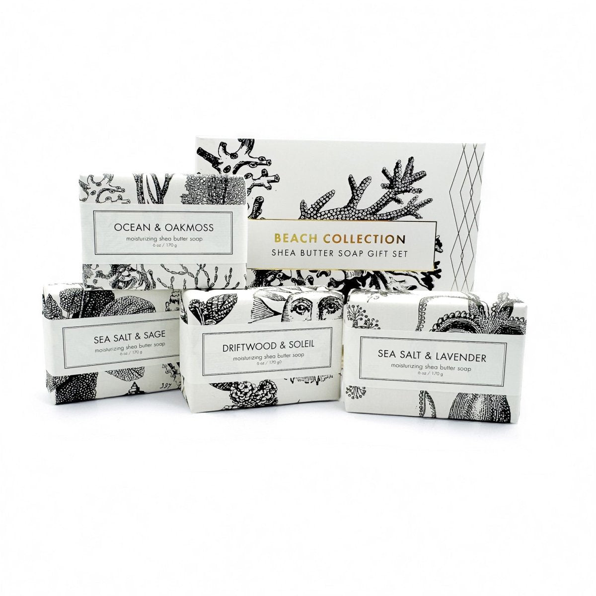 Beach Collection - Shea Butter Soap Gift Set Formulary 55