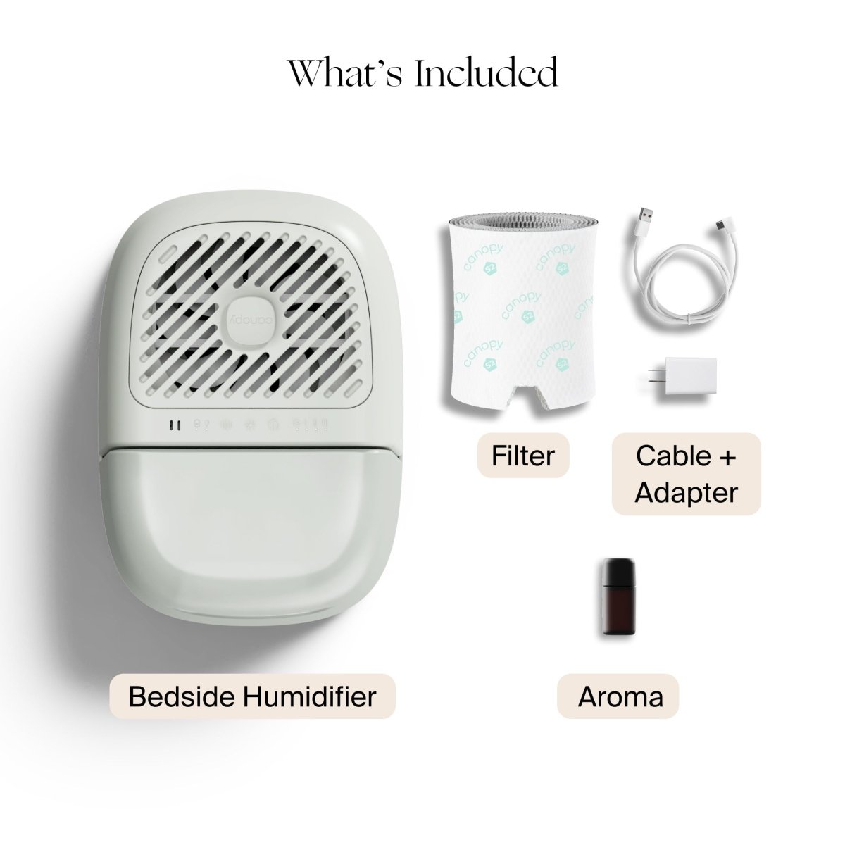 Bedside Humidifier 2.0 Canopy
