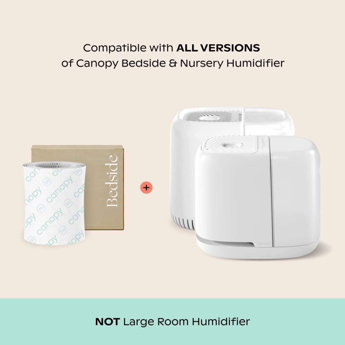 Bedside Humidifier Filter 2.0 Bundle Canopy