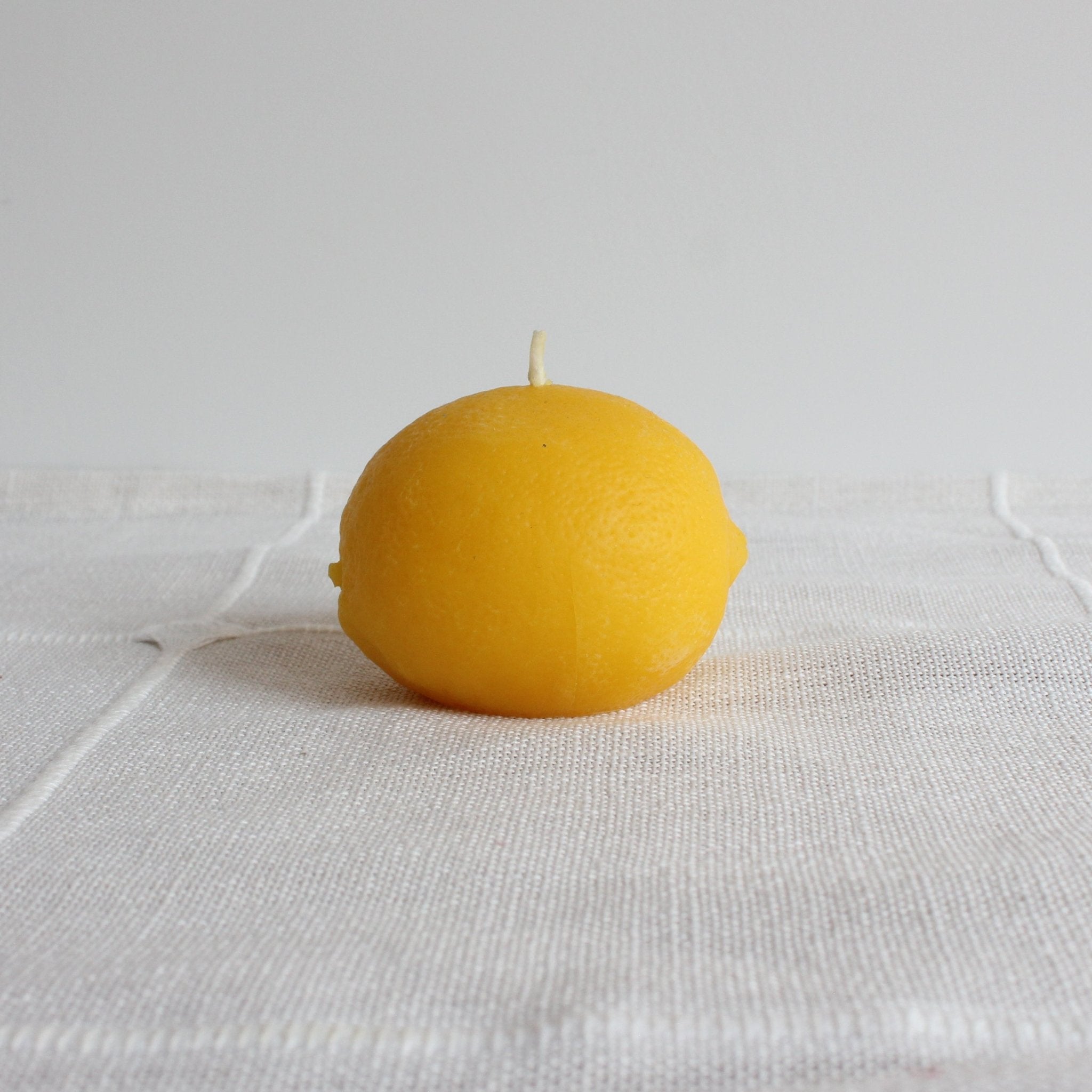 Beeswax Lemon Candle Happy Organics