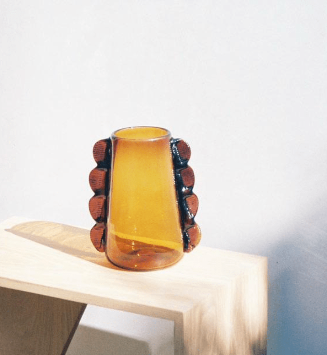Betta Vase Amber by MESO MESO